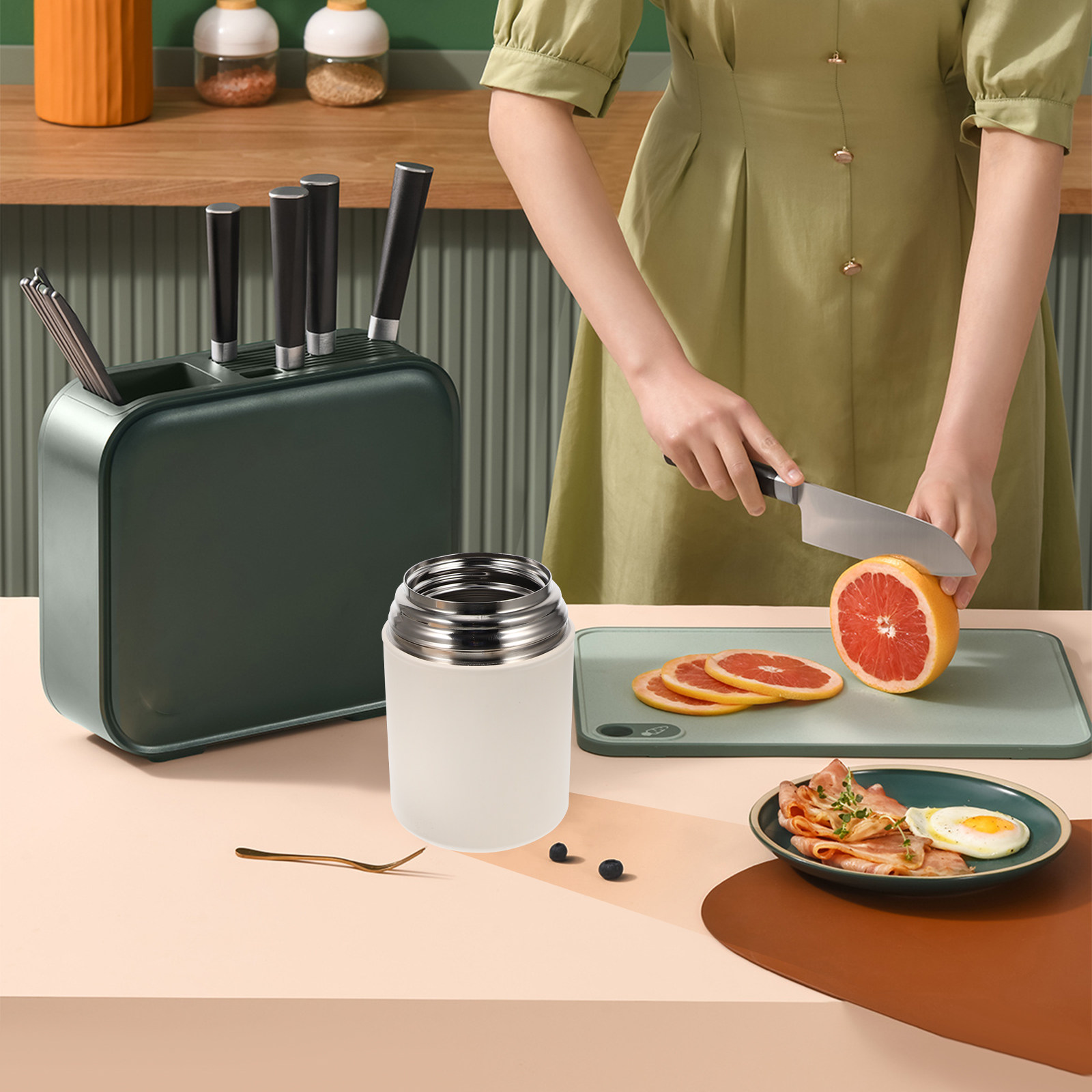 Bento Box - Stainless Steel Large Capacity Vacuum Insulated