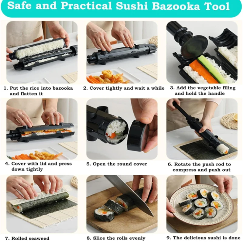 Sushi Making Kit,Bamboo Sushi  - đánh giá và giá Sushi Making Kit
