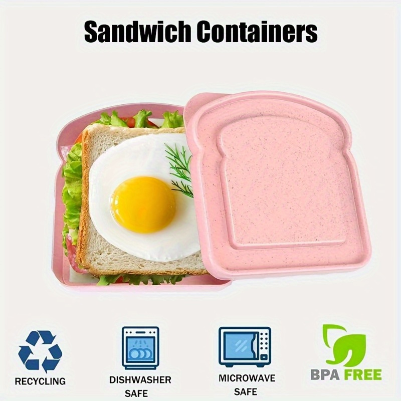 1pc Bento Boxes, Sandwich Cont - đánh giá và giá Bento Box