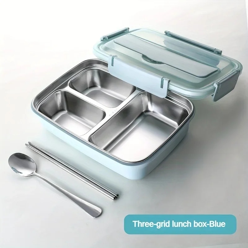 Leak-Proof Stainless Steel Lun - đánh giá và giá Bento Box