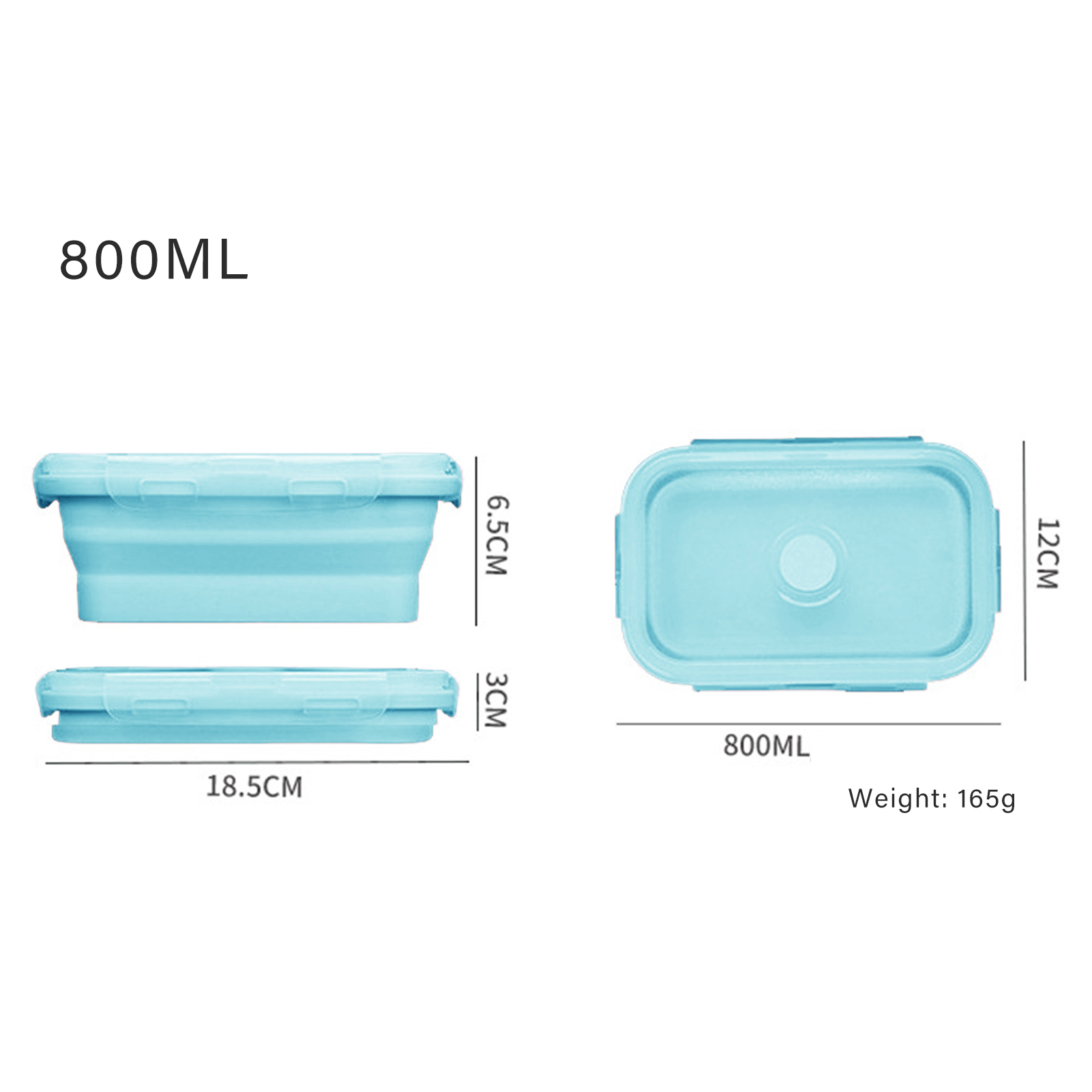 Silicone Lunch Box Food Grade  - đánh giá và giá Bento Box