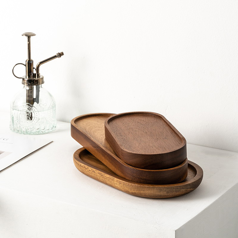 Tableware Solid Wood Dessert P - đánh giá và giá Japanese Snacks