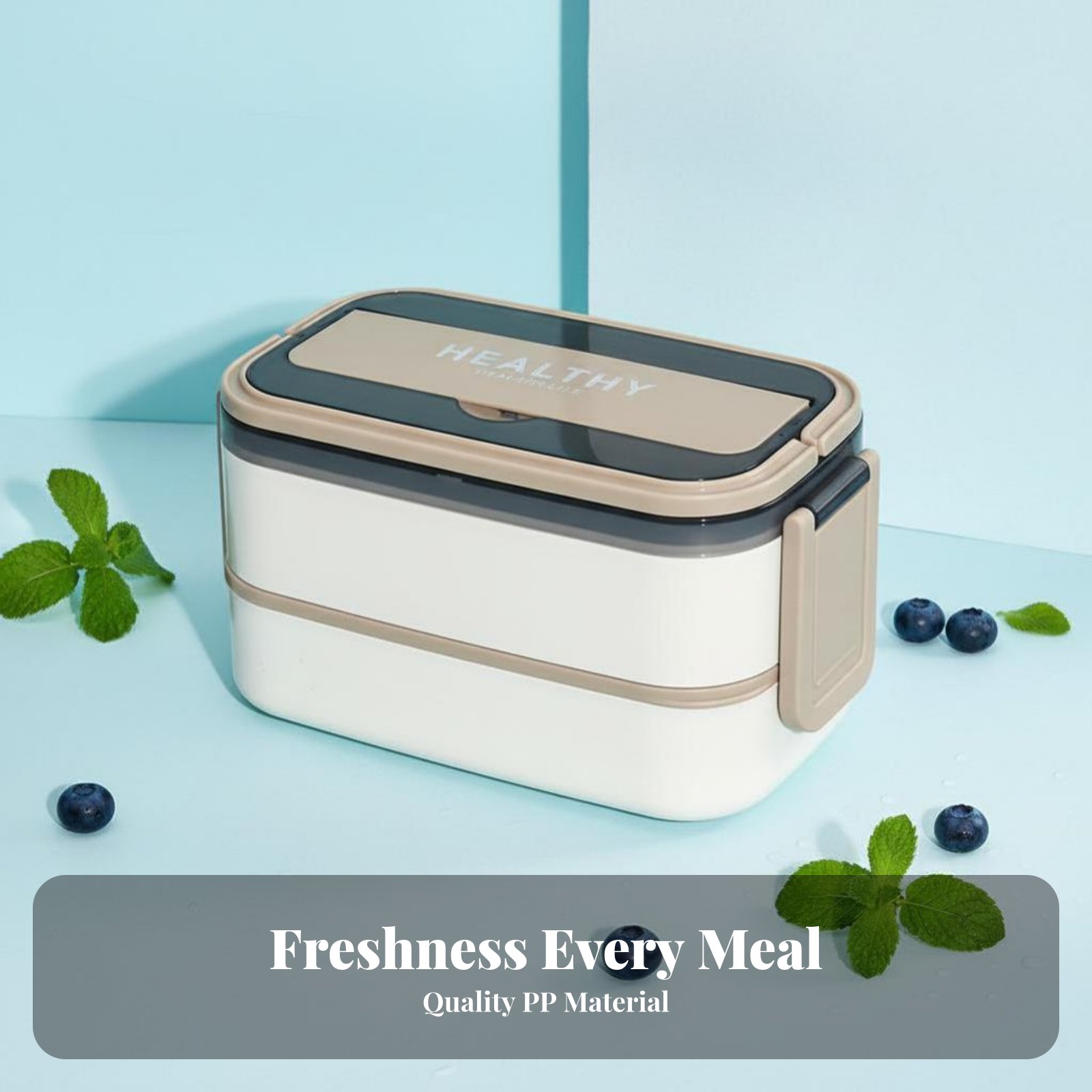Plastic Bento Box, Double Comp - đánh giá và giá Bento Box