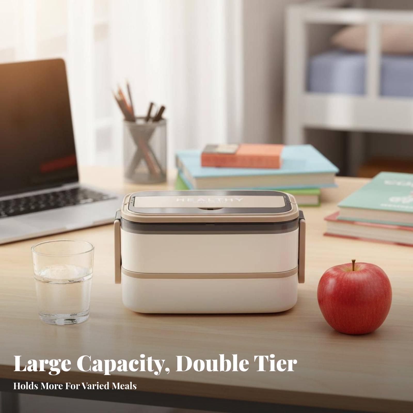 Plastic Bento Box, Double Comp - đánh giá và giá Bento Box