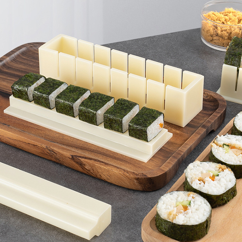3pcs/set Square Heart-shaped S - đánh giá và giá Sushi Making Kit
