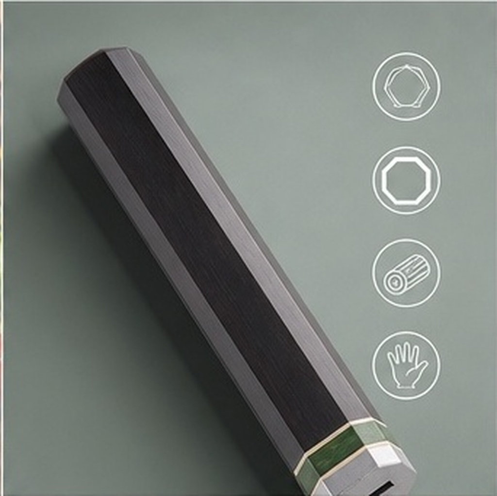 Replacement Octagonal Wooden H - đánh giá và giá Japanese Knife