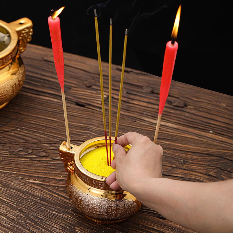 Golden Ceramic Incense Burner  - đánh giá và giá Incense Holder