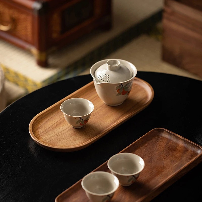 Japanese Style Solid Wood Serv - đánh giá và giá Japanese Snacks