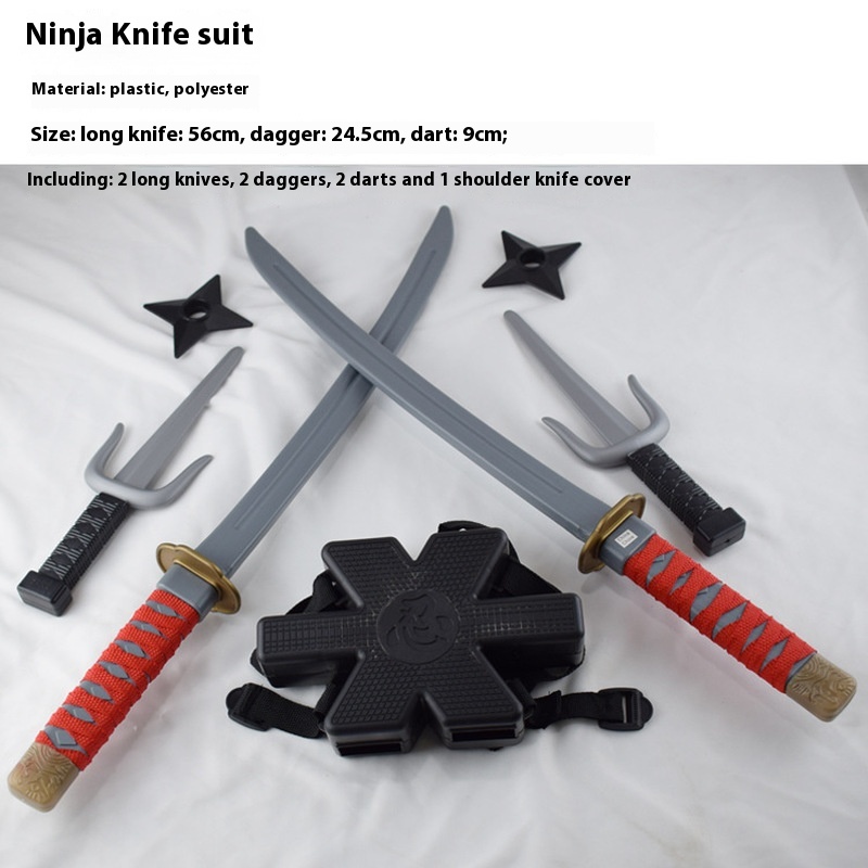 1: 1 Ninja Set Halloween Child - đánh giá và giá Japanese Knife
