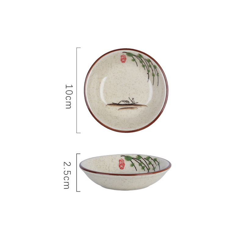 6Pcs Ceramic Dish Japanese Sty - đánh giá và giá Japanese Snacks